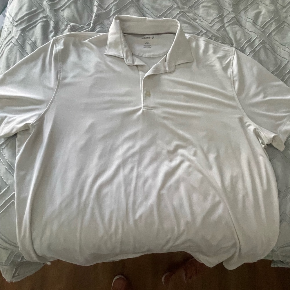 Like new Johnnie-O White Polo